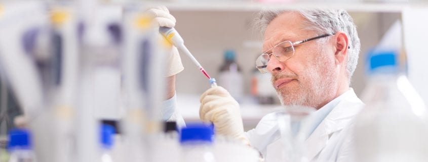 Life scientist researching in the laboratory. Life scientist researching in the laboratory.